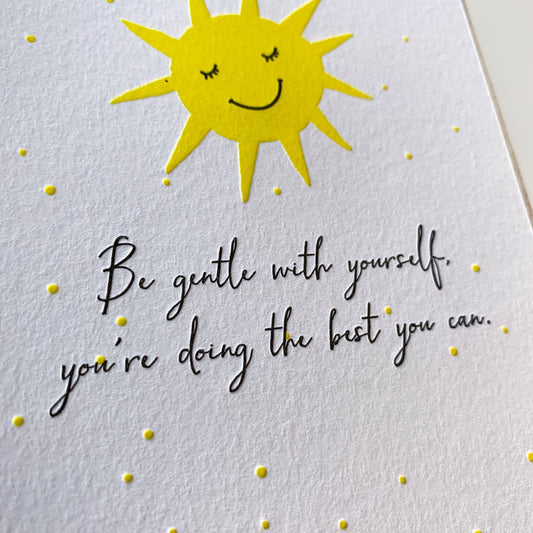 Be Gentle Card - vibeboxshop