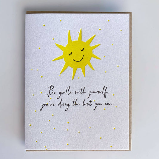 Be Gentle Card - vibeboxshop