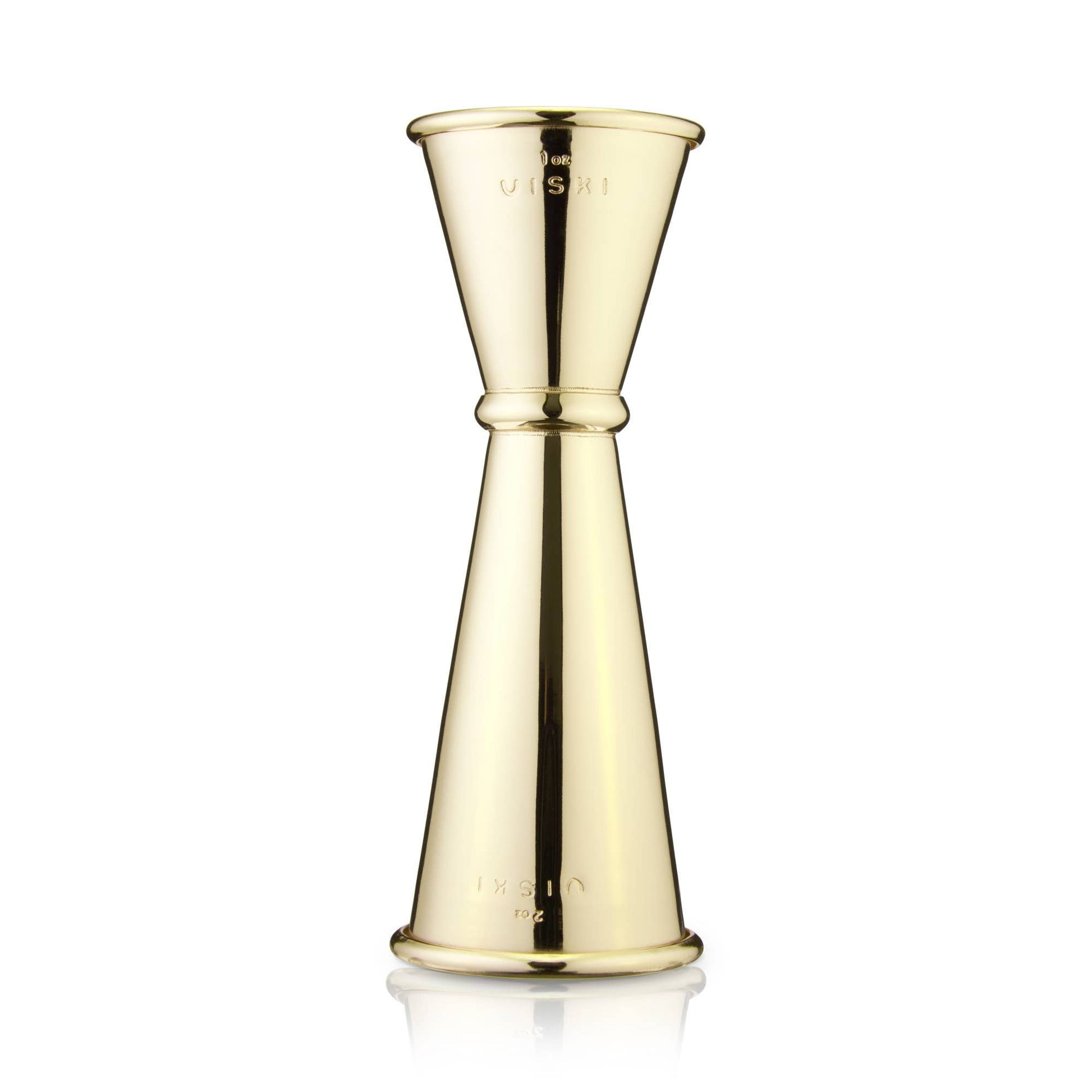 Belmont™ Large Gold - Plated Japanese Style Makoto Jigger - vibeboxshop