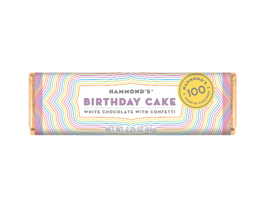 Birthday Cake White Chocolate Bar - vibeboxshop