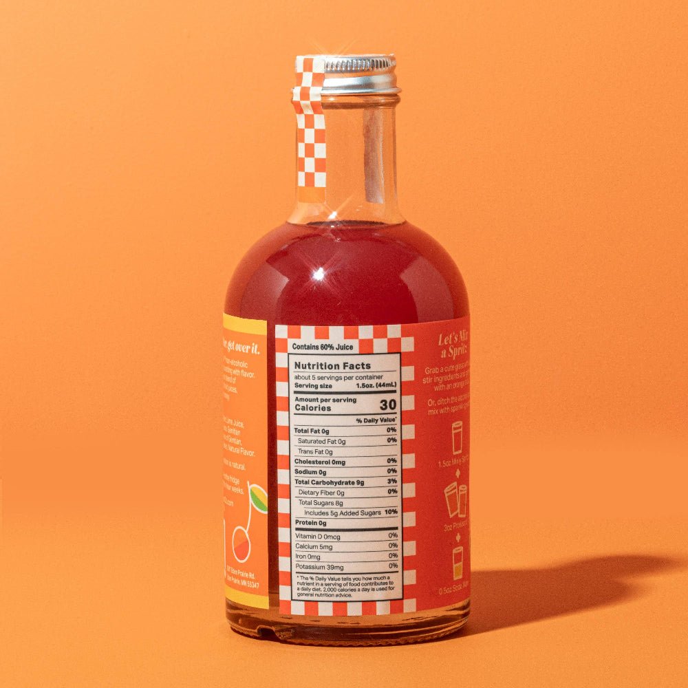 Bitter Orange Cherry Spritz Mixer - vibeboxshop