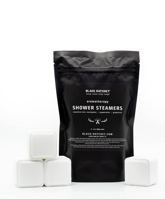 Black Hatchet Shower Steamers - vibeboxshop