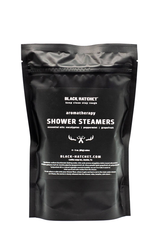 Black Hatchet Shower Steamers - vibeboxshop