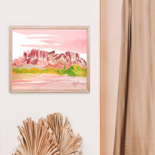 "Blushing Superstitions" Art Print - vibeboxshop