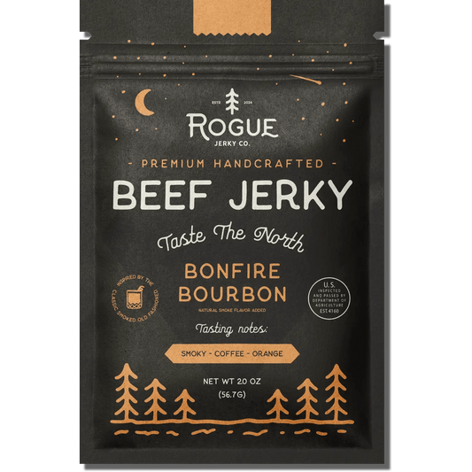 Bonfire Bourbon Beef Jerky - vibeboxshop