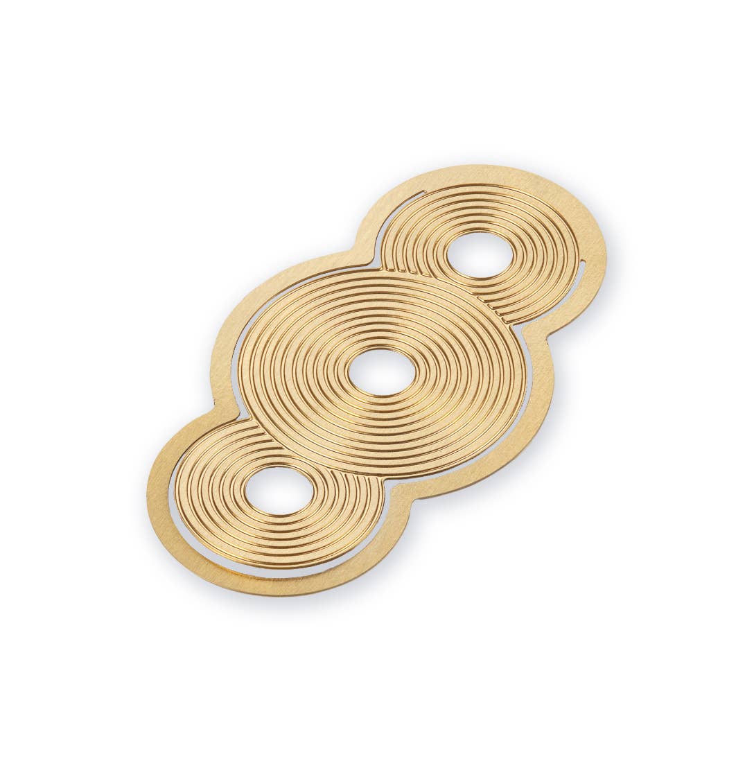 Brass Bookmark - Circlets - vibeboxshop