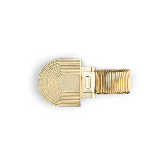 Brass Rainbow Pen Clip - vibeboxshop