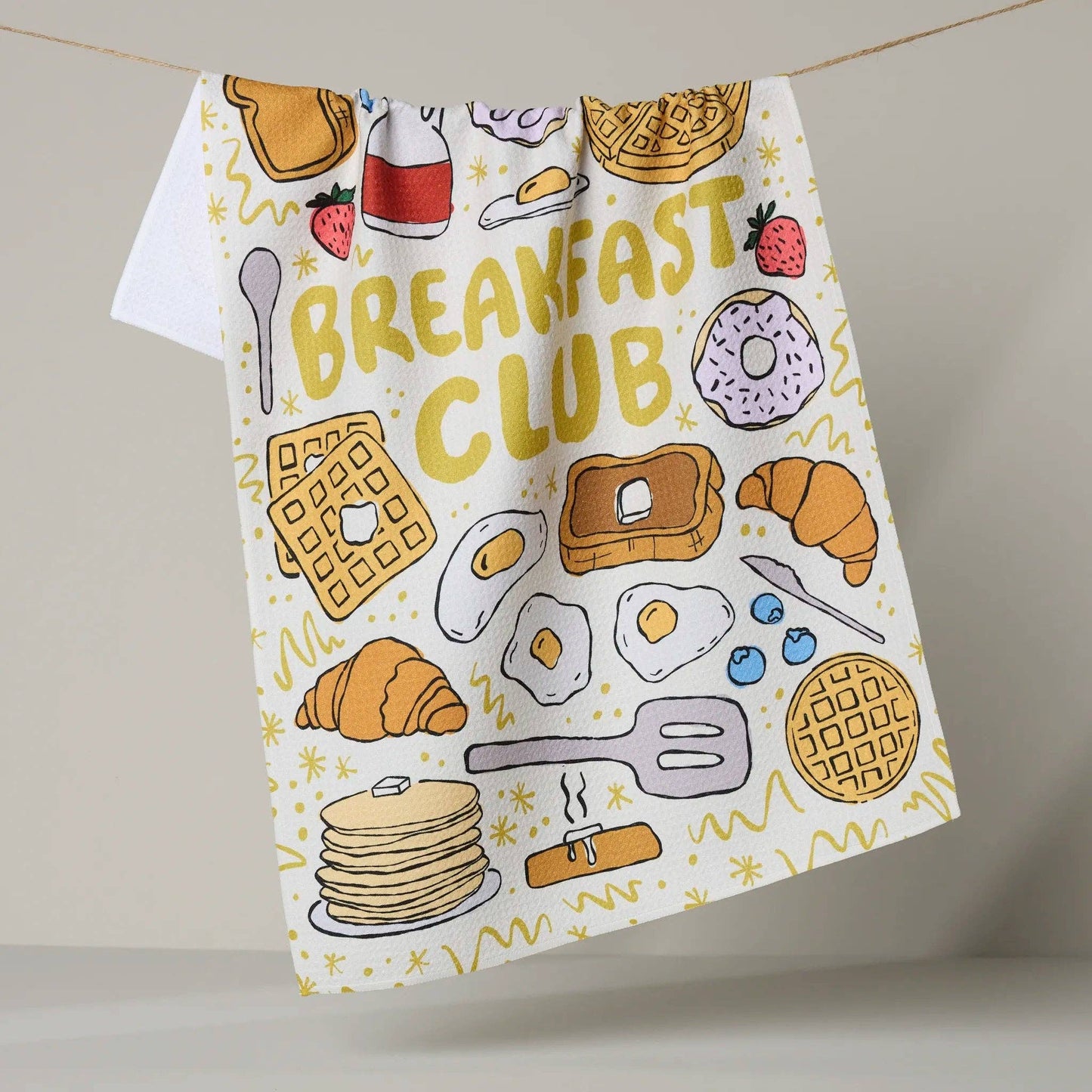Breakfast Club Tea Towel - vibeboxshop