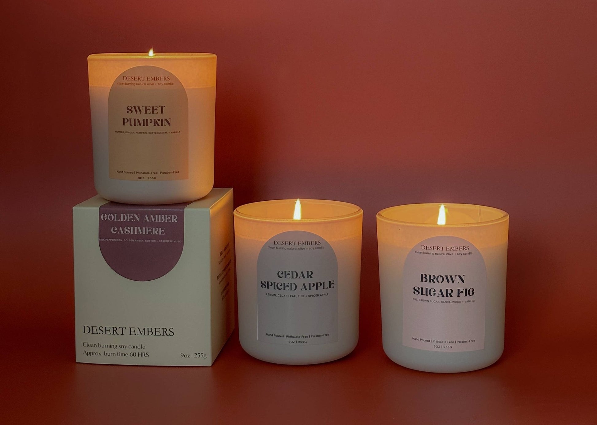 Brown Sugar Fig Candle - 9oz  - vibeboxshop
