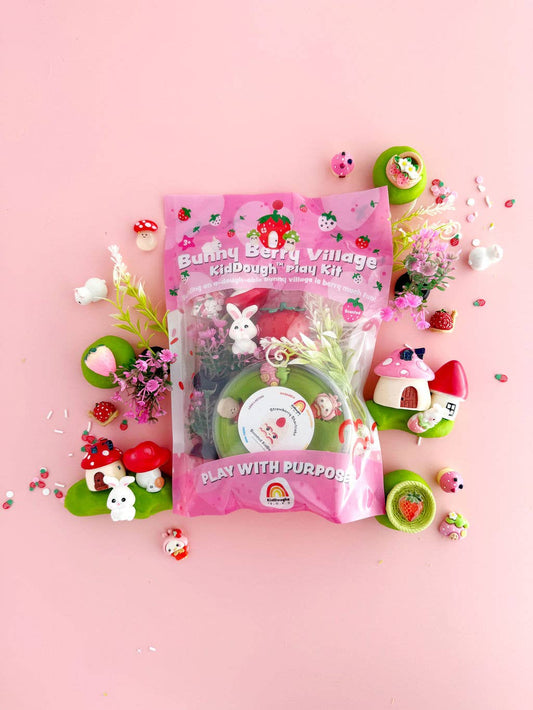 Bunny Berry Village KidDough Play Kit - vibeboxshop