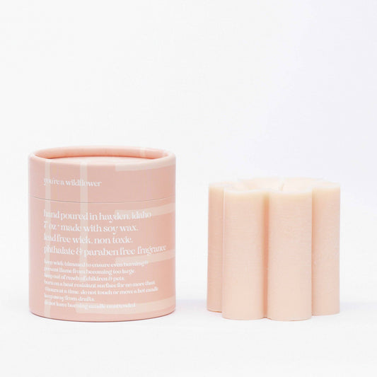 Pink Daisy Soy Candle