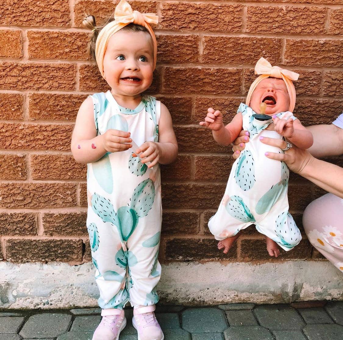 Cactus Bloom Baby Jumpsuit - vibeboxshop