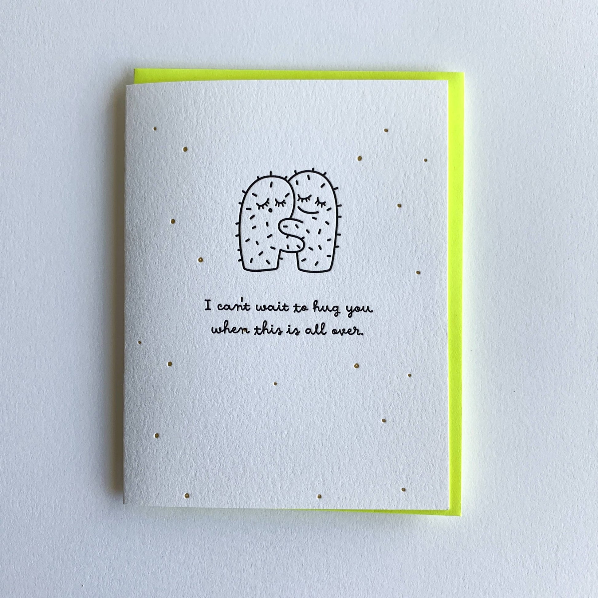 Cactus Encouragement Card  - vibeboxshop