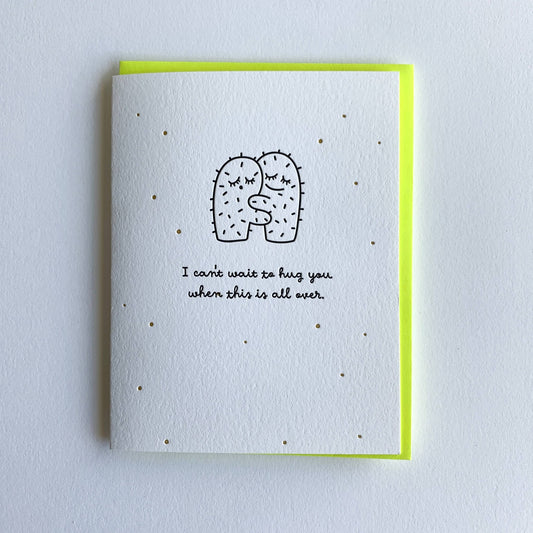 Cactus Encouragement Card  - vibeboxshop