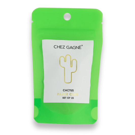 Cactus Paper Clip Pack - vibeboxshop