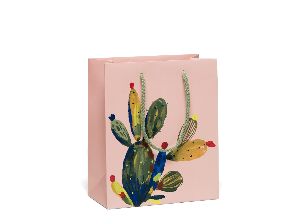 Cactus Rose Gift Bag - vibeboxshop