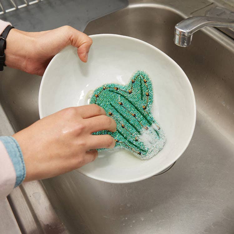 Cactus Scrub Sponge - vibeboxshop