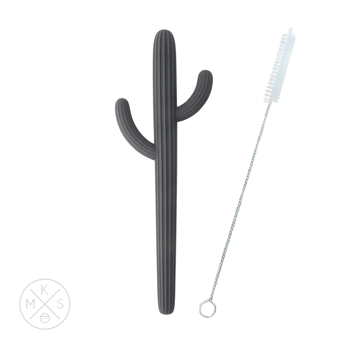 Cactus Silicone Teether/Straw - vibeboxshop