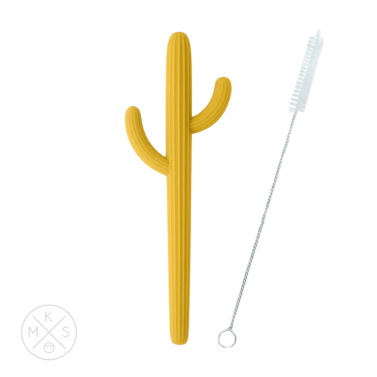 Cactus Silicone Teether/Straw - vibeboxshop