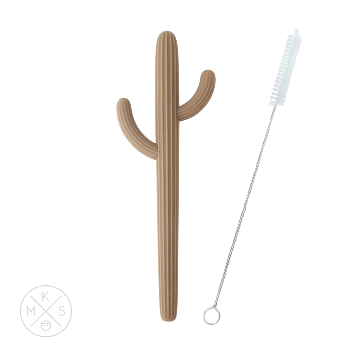 Cactus Silicone Teether/Straw - vibeboxshop