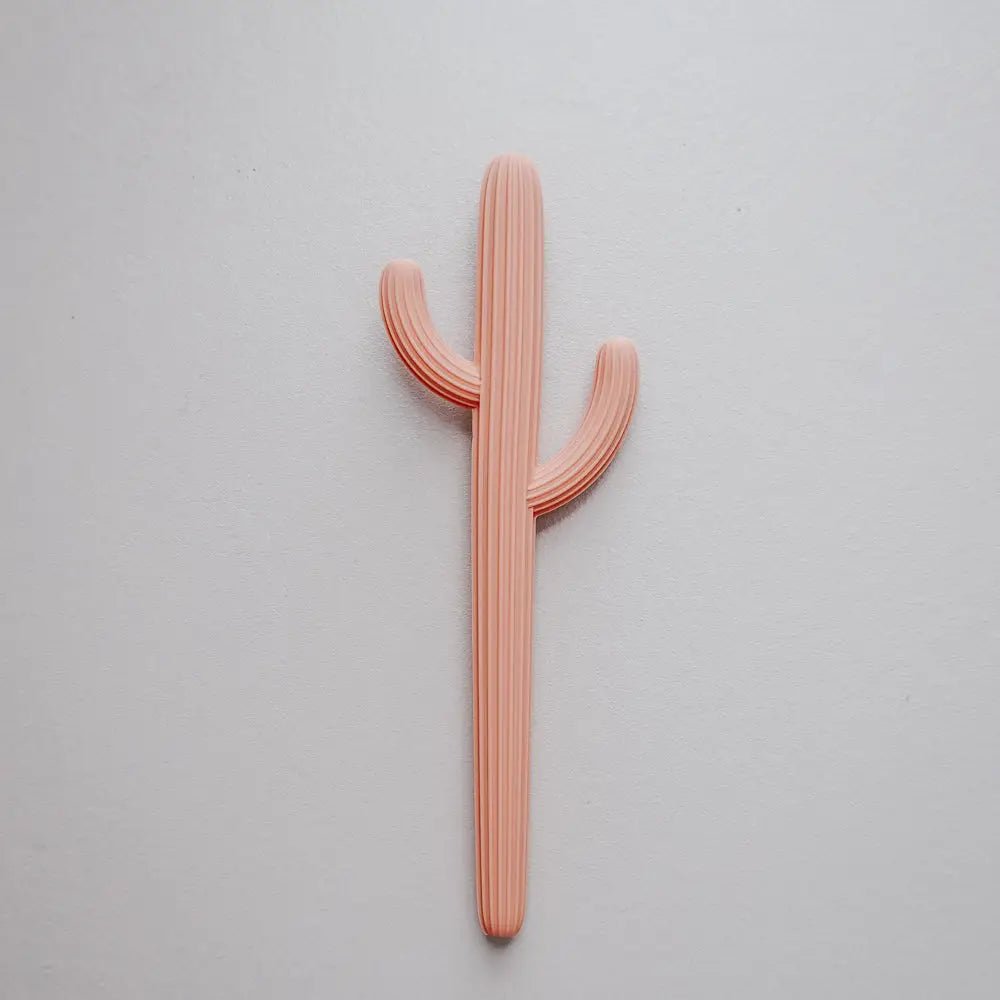 Cactus Silicone Teether/Straw - vibeboxshop