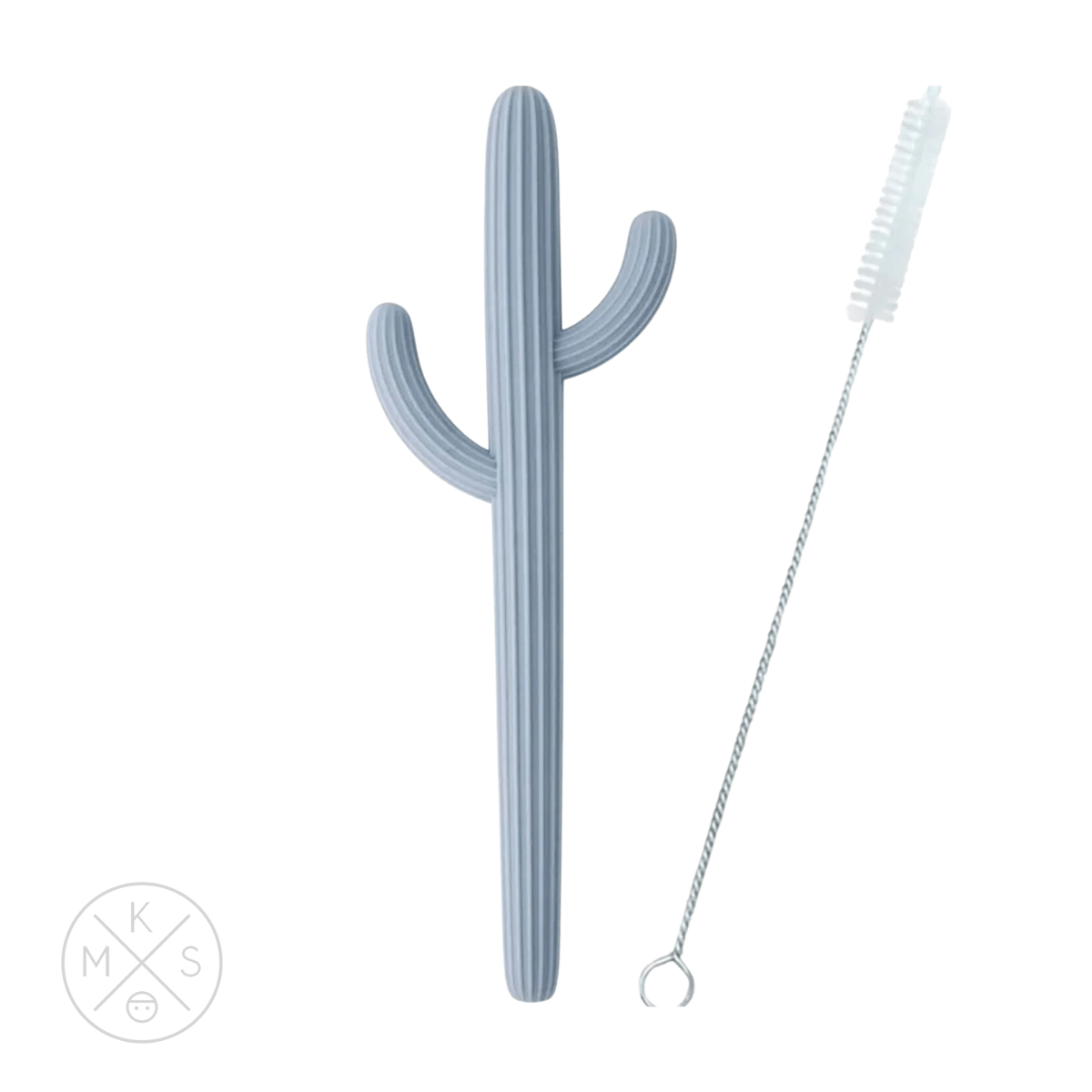 Cactus Silicone Teether/Straw - vibeboxshop