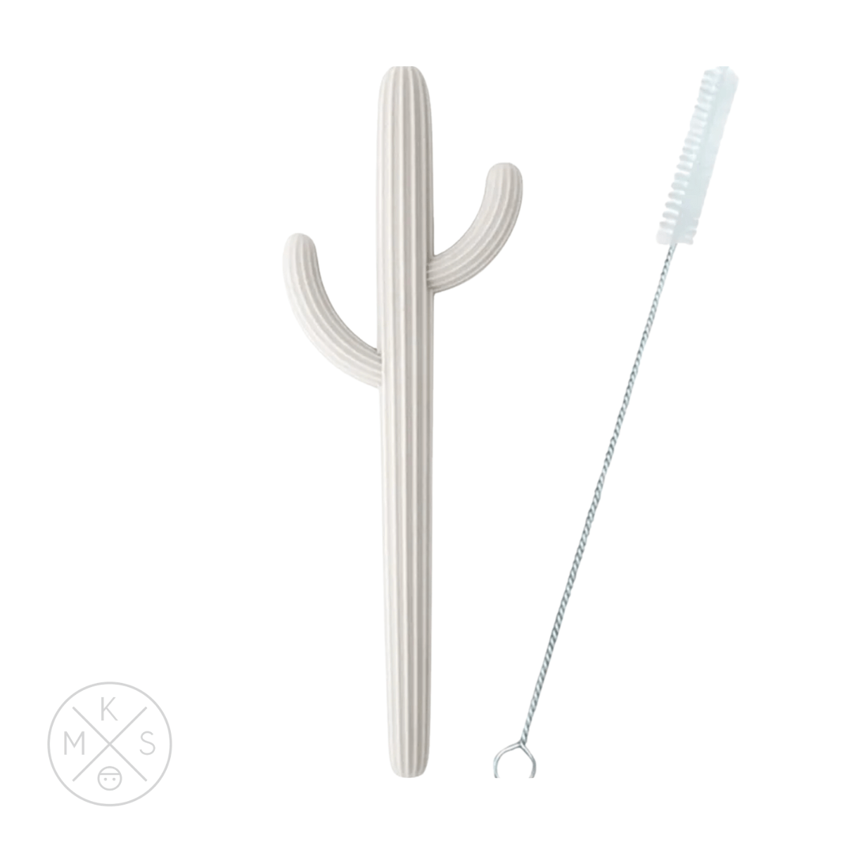Cactus Silicone Teether/Straw - vibeboxshop
