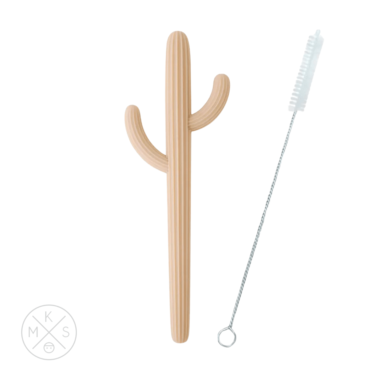 Cactus Silicone Teether/Straw - vibeboxshop