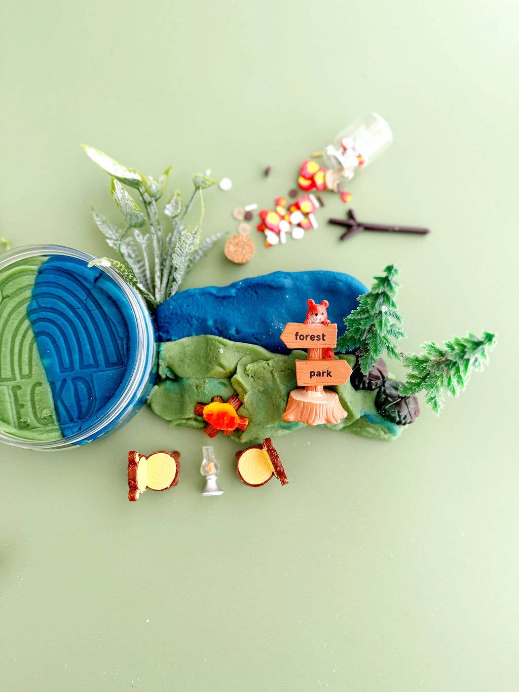 Camping KidDough Play Kit - vibeboxshop