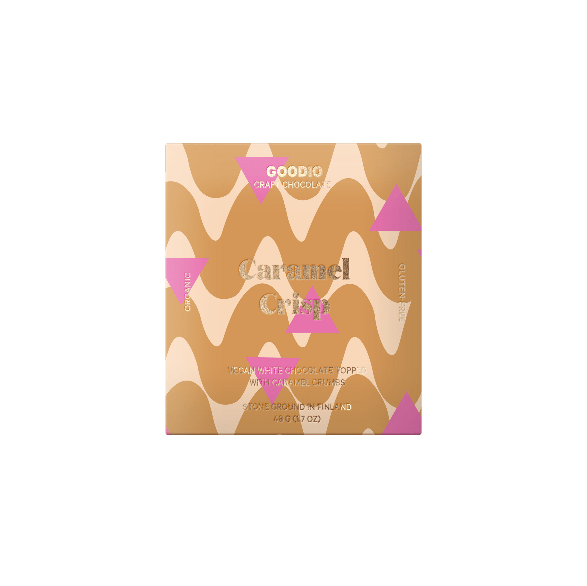 Caramel Crisp White Chocolate - vibeboxshop