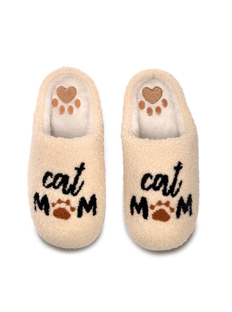 Cat Mom Slippers - vibeboxshop