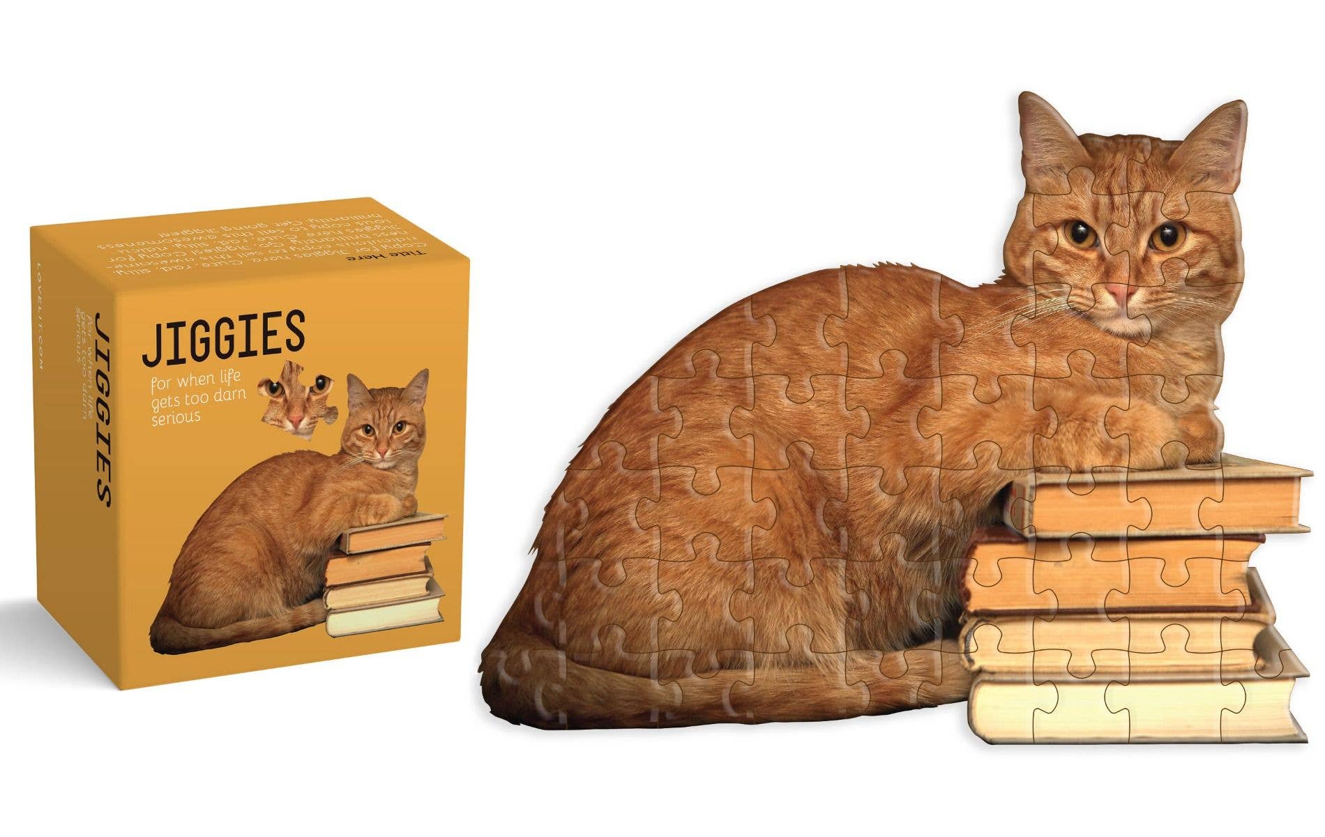 Cat Reader Jiggie Puzzle - vibeboxshop