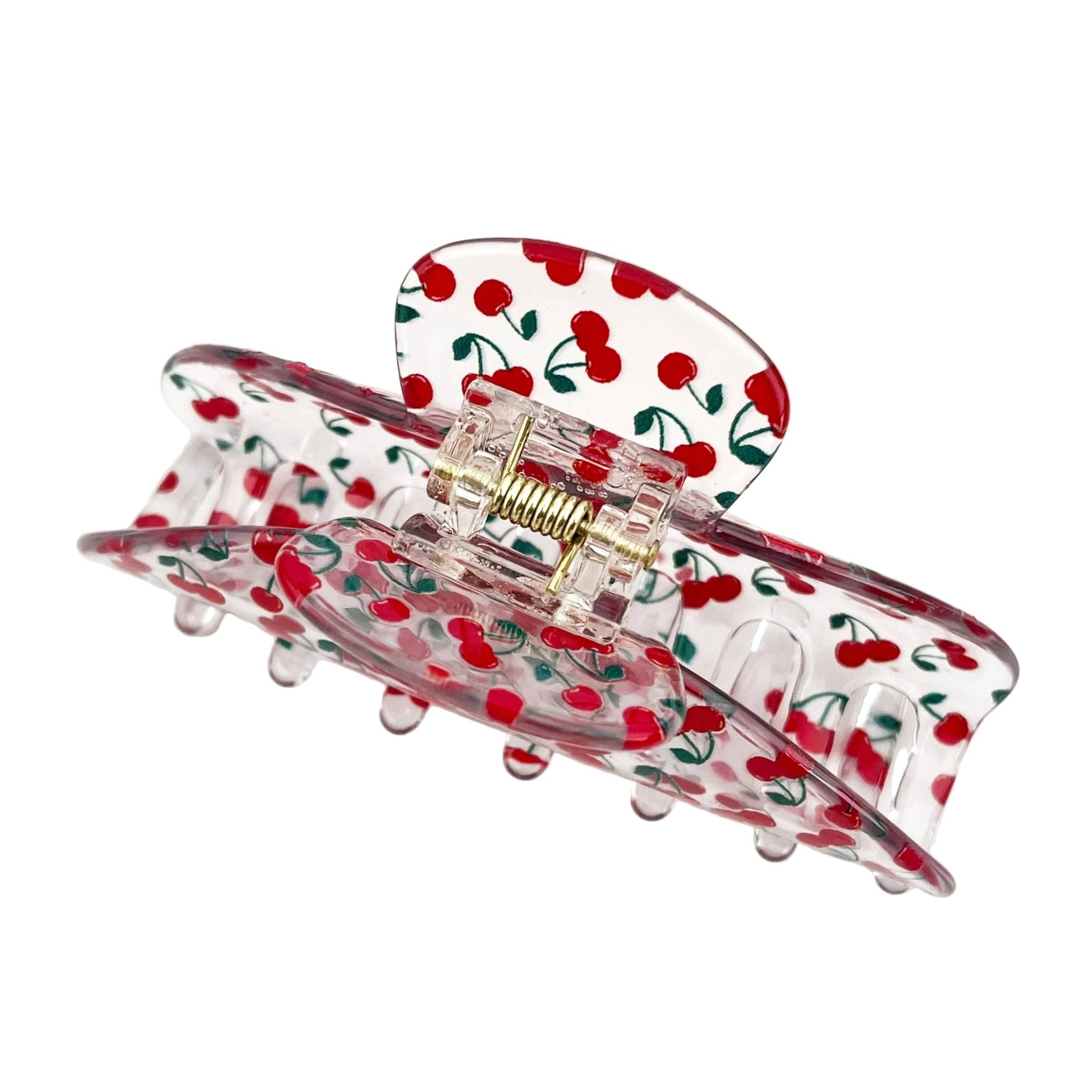 Cherry Pattern Claw Clip - vibeboxshop