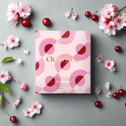 Cherry Pie Organic White Chocolate - vibeboxshop
