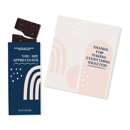 Chocolate - Filled You are Appreciated Card - vibeboxshop
