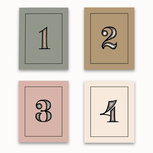 Christmas Advent Calendar - Card Set - vibeboxshop