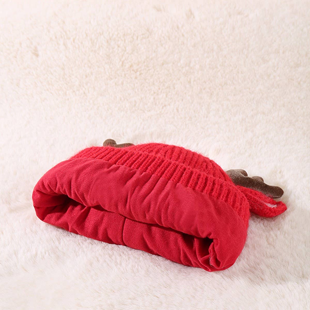 Christmas Deer Knitted Hat - vibeboxshop