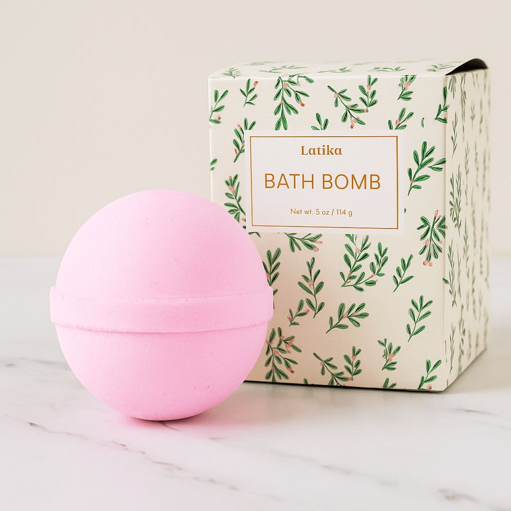 Christmas Holly Bath Bomb - vibeboxshop