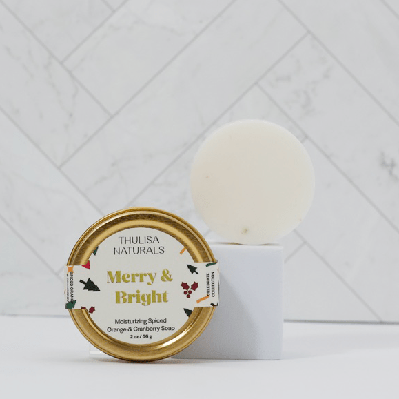 Christmas Moisturizing Shea Butter Soap | Orange+ Cranberry - vibeboxshop