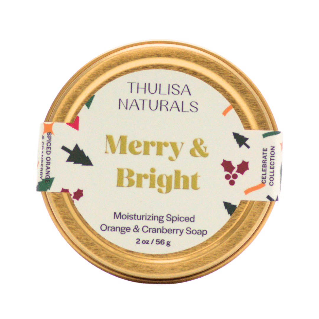 Christmas Moisturizing Shea Butter Soap | Orange+ Cranberry - vibeboxshop