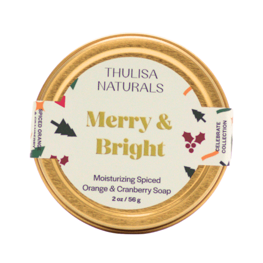 Christmas Moisturizing Shea Butter Soap | Orange+ Cranberry - vibeboxshop