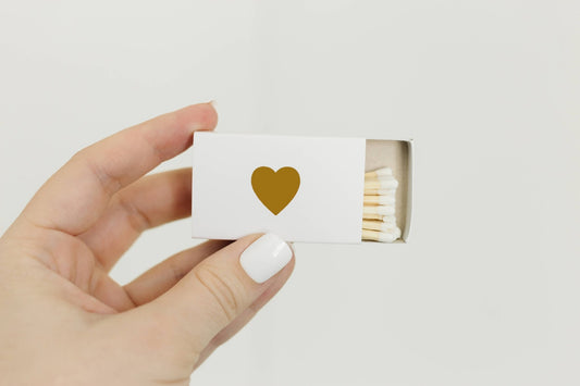 Classic Heart Matchbox - vibeboxshop