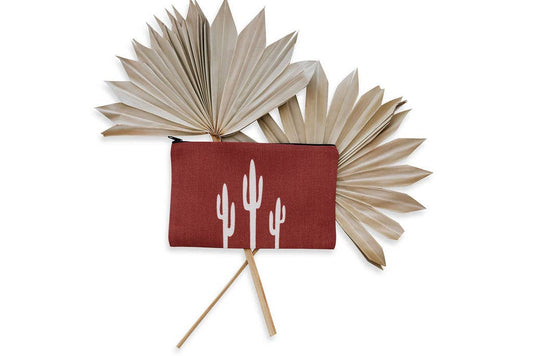 Clay Saguaro Pouch - vibeboxshop