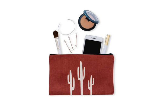 Clay Saguaro Pouch - vibeboxshop