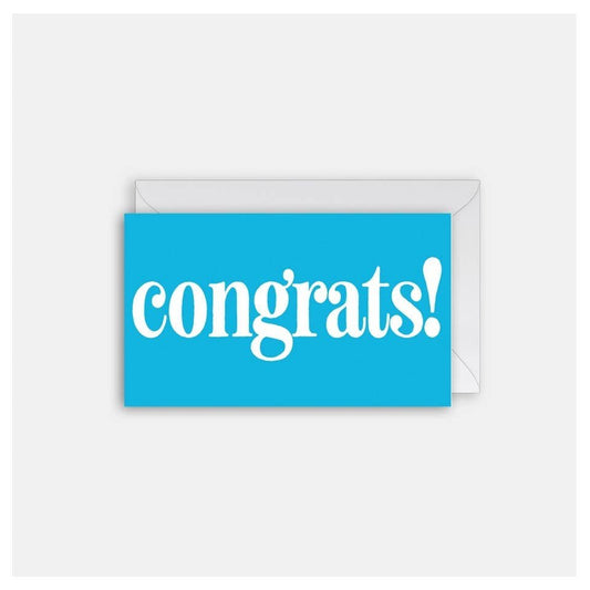 Congrats! - Gift Card Greeting Card - vibeboxshop