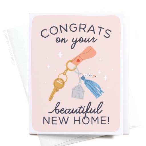 Congrats on Your New Home Card - vibeboxshop
