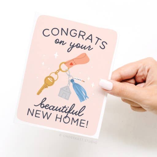 Congrats on Your New Home Card - vibeboxshop