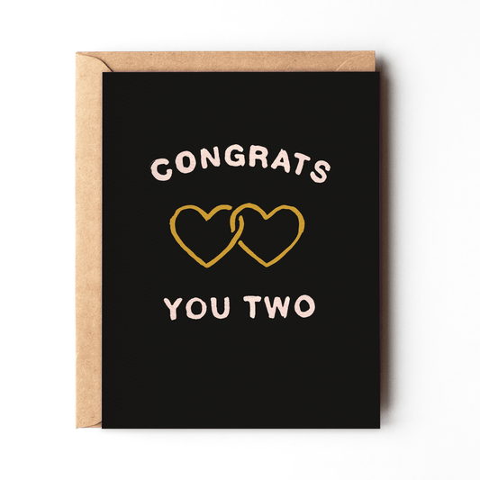Congrats You Two Card - vibeboxshop