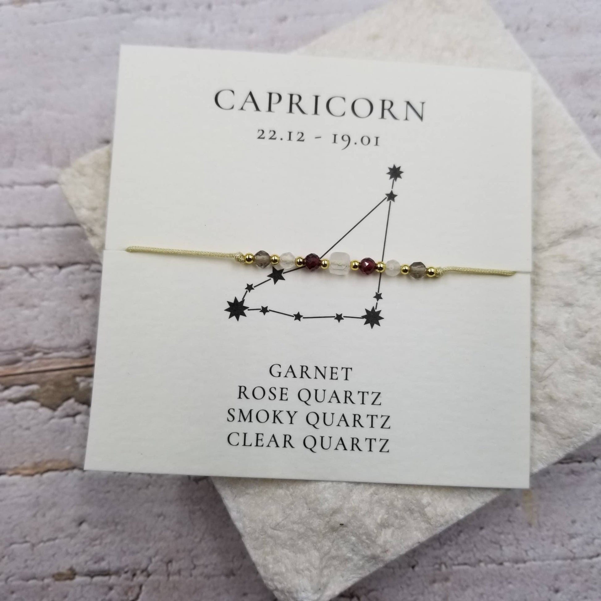 Constellation Natural Stone Zodiac Bracelet - vibeboxshop