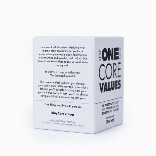 Core Values Card Deck - vibeboxshop